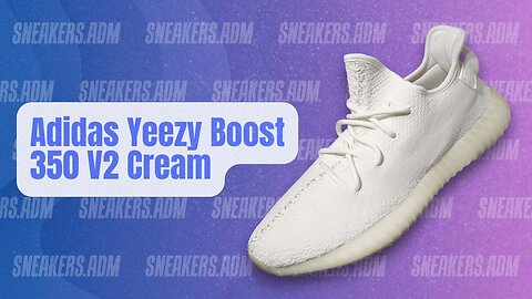 Adidas Yeezy Boost 350 V2 Cream/Triple White - CP9366 - @SneakersADM