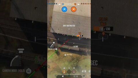 World of Tanks: Got a real lucky shot one this one