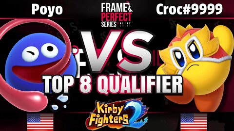 FPS3 Online Top 8 Qual - Poyo (Gooey) vs. EP | Croc#9999 (Wrestler) - Kirby Fighters 2