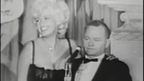 Jayne Mansfield, Mickey Rooney, and her Golden Globes