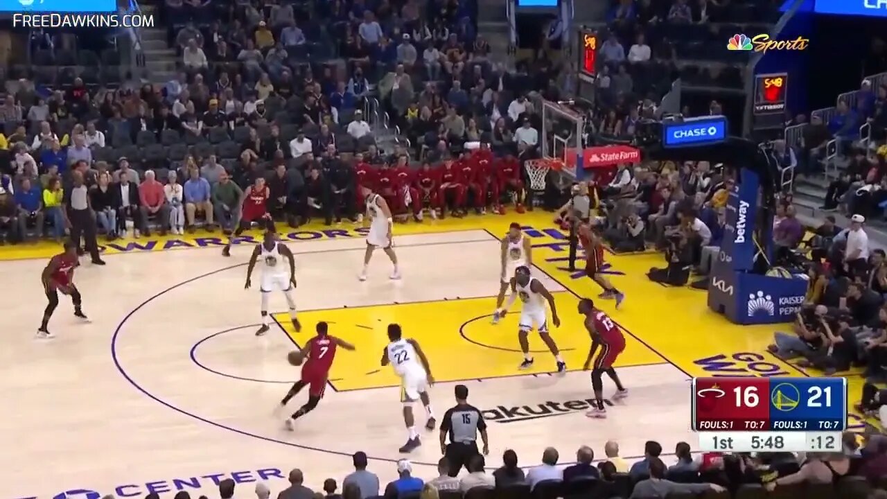 Golden State Warriors vs Miami Heat Full Game Highlights Oct 27, 2022 FreeDawkins 8