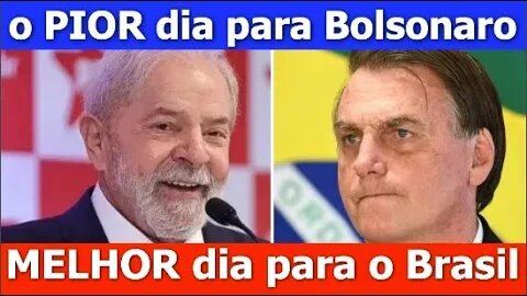 Brasil vive seu MELHOR dia enquanto Bolsonaro vive DESESPERO