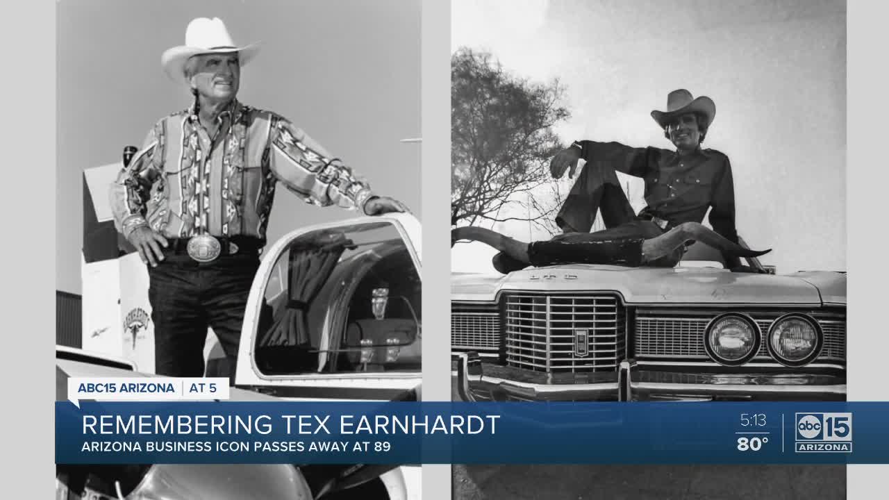 Beloved Valley auto dealer Tex Earnhardt passes away at age of 89