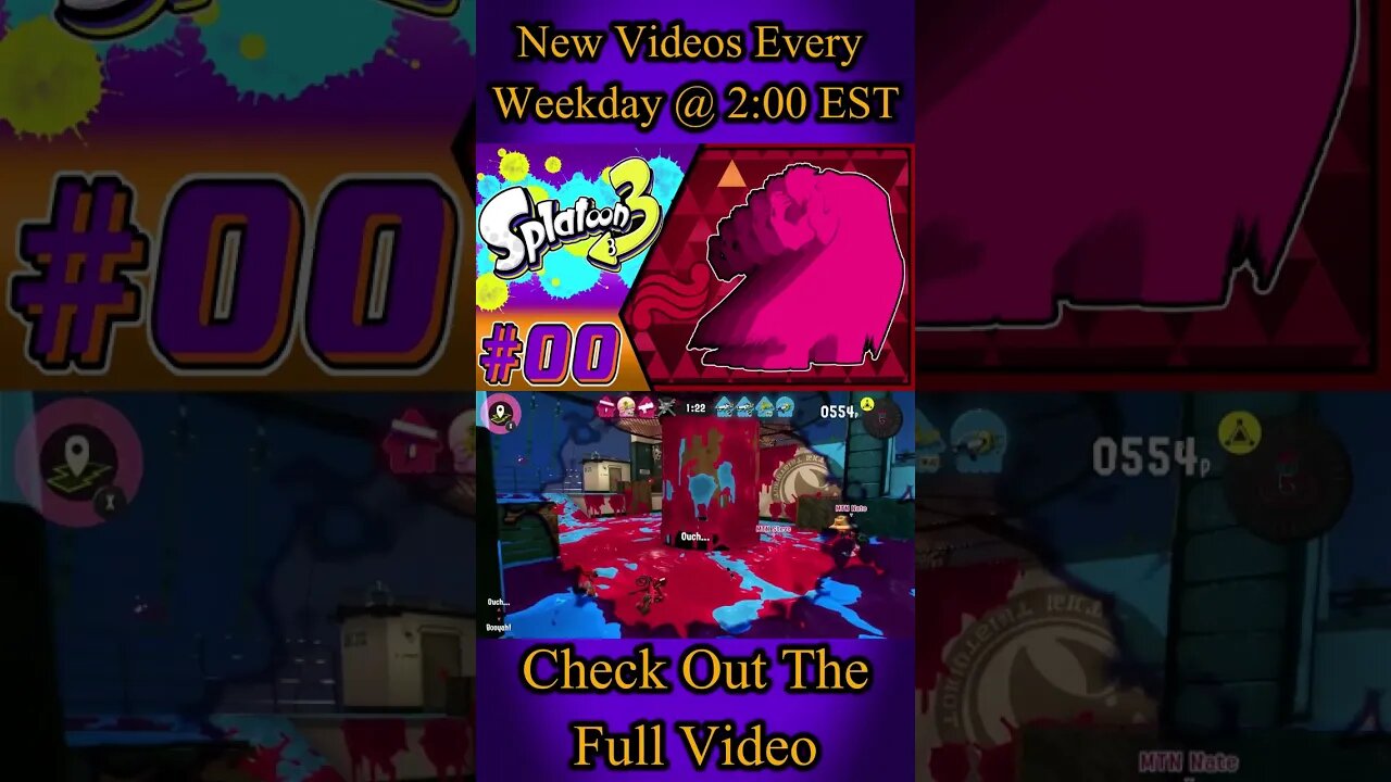Splatoon 3 Zelda Splatfest Video Highlights #shorts