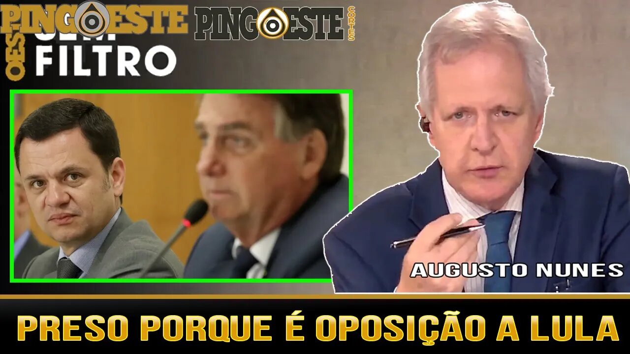 Anderson Torres está preso porque é Bolsonarista [AUGUSTO NUNES]