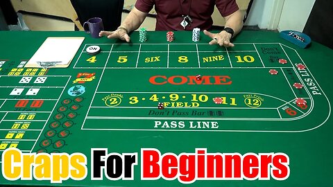 Day 1 Craps Dealer Introduction : Basics of Craps