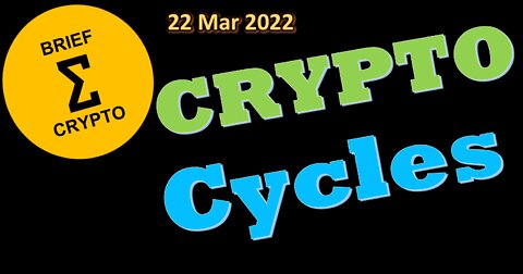 BriefCrypto CRYPTO CYCLES - Following BTC having 2 peak to low Fractal? 22 March