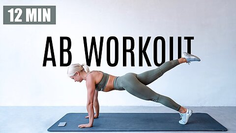 12 MIN INTENSE AB WORKOUT - at home, No Equipment | No Repeat