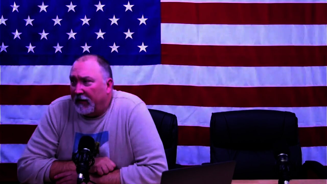 Talking in the studio late night
