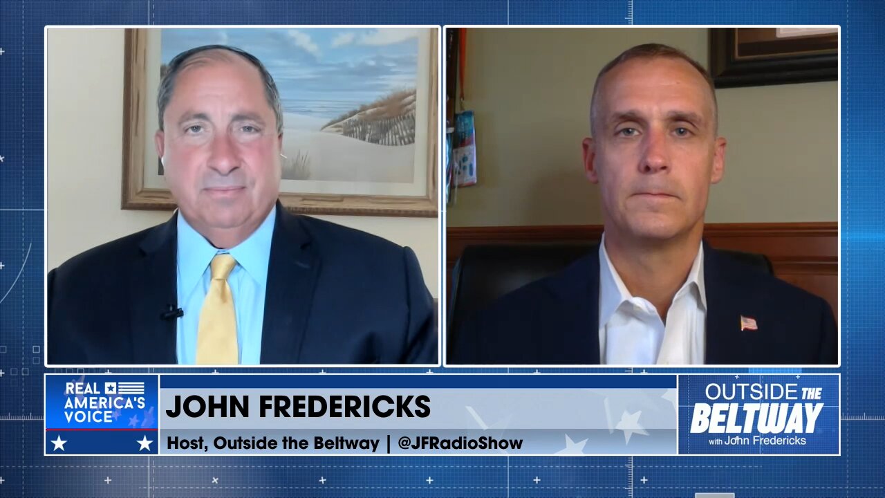 Corey Lewandowski tells John Fredericks three senate seats most likely to flip Republican.