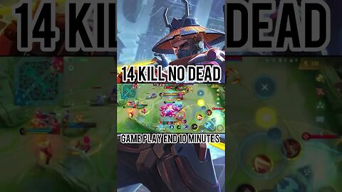 14 KILL NO DEAD !! TUTORIAL YI SHUN SHIN | MOBILE LEGENDS #mobilelegends