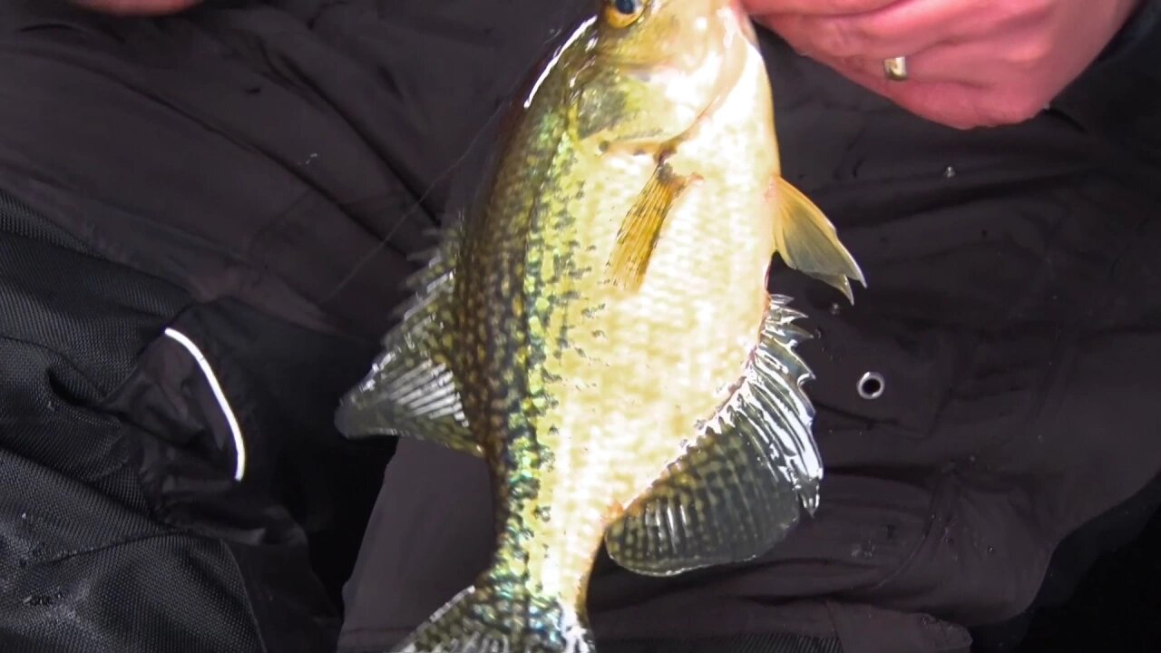 MidWest Outdoors TV Show #1610 - Ice Panfish in the Mille Lacs area of Minnesota.