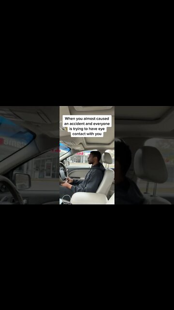POV: When you almost get in car accident #shorts