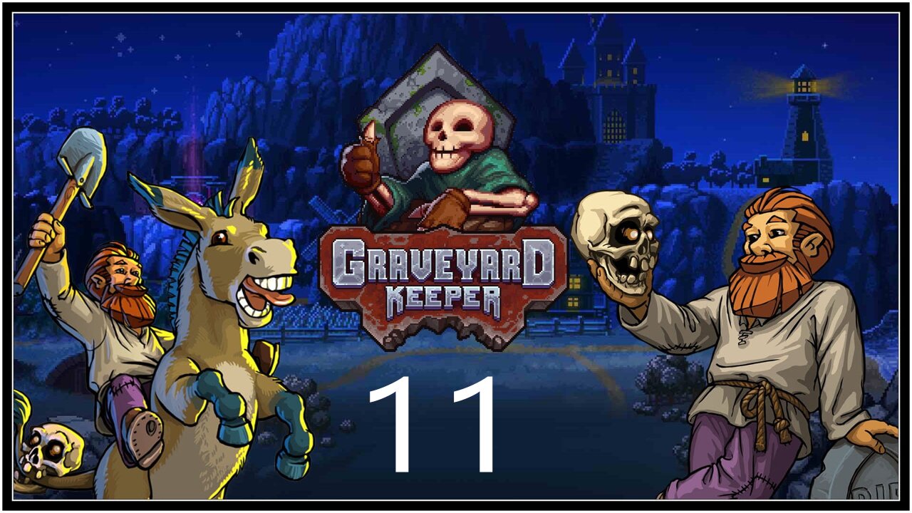 Apples and Crazy Old Guys. - Graveyard Keeper (all DLC) - S1E11