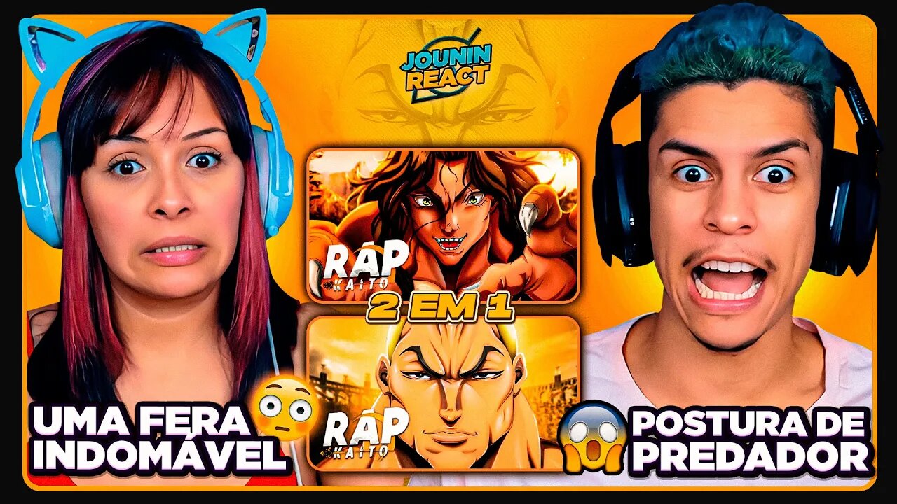 2 EM 1 - KAITO | Jack Hanma e Pickle | [React em Casal] 🔥