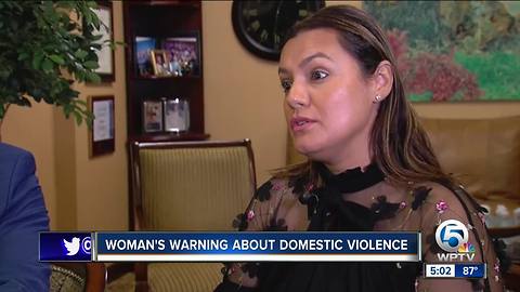 Woman shot by PBSO deputy, ex-boyfriend has message for domestic violence survivors