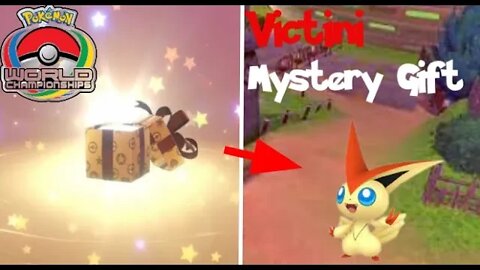 Very Limited Time Mystery Gift- Victini From The World Championships | Pokemon Sword and Shield