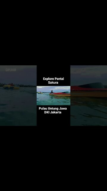 Pantai Sakura Pulau Untung Jawa