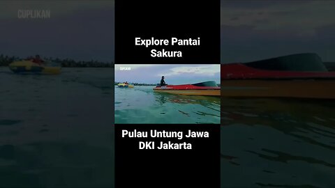 Pantai Sakura Pulau Untung Jawa