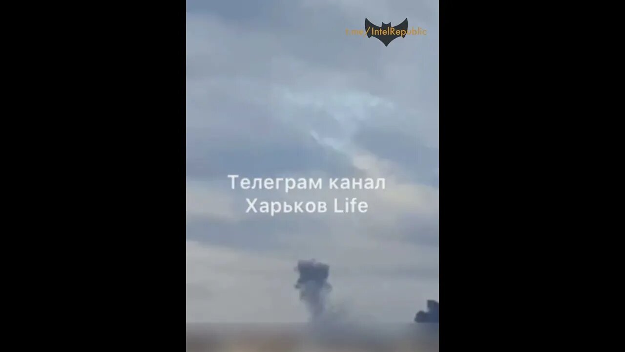 ⚡️ Huge clouds of smoke rise from Russian strikes in Kharkov, East Ukraine, as air raid alerts blare