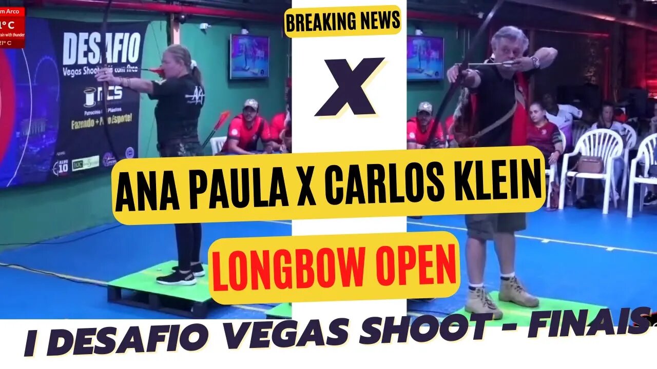 Disputa da Medalha de Bronze Categoria LongBow Open I Desafio Vegas Shoot