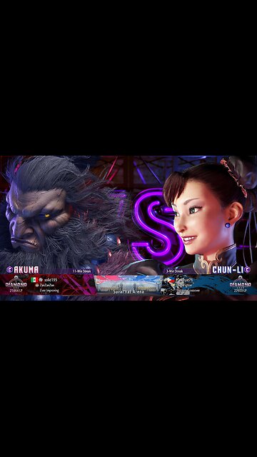 Kuya Kalbo SF6 Casual Match Roundup. Chun Li 4 star Diamond Rank [Hori Fight Stick]