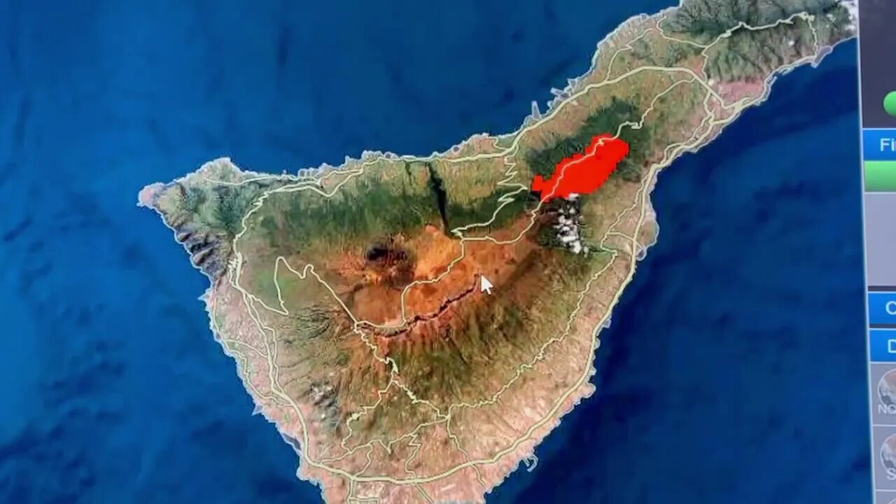 Tenerife Fire Aug 16, 2023