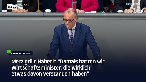 Merz: "Damals hatten wir Wirtschaftsminister, die wirklich etwas davon verstanden haben"