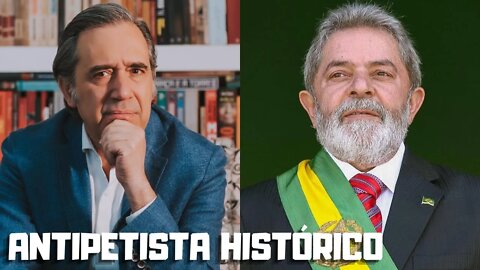 ANTIPETISTA HISTÓRICO DECLARA APOIO A LULA E DETONA BOLSONARO