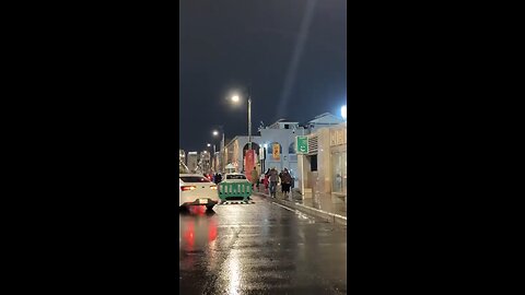 Heavy rain In masjid Nabawi