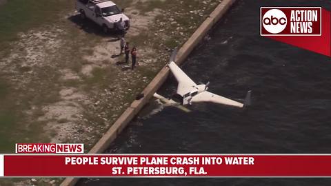 Plane crashes into water near Albert Whitted Airport in St. Pete