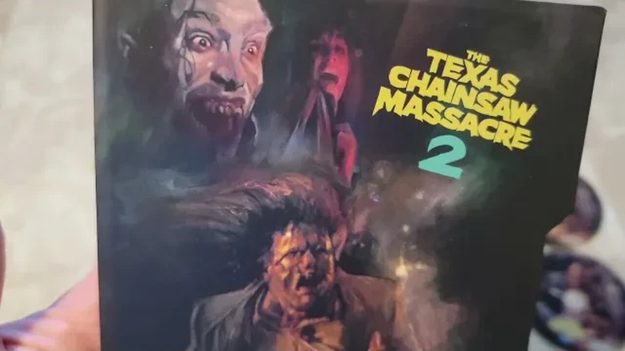 Up Close of Vinegar Syndrome 4K The Texas Chainsaw Massacre 2