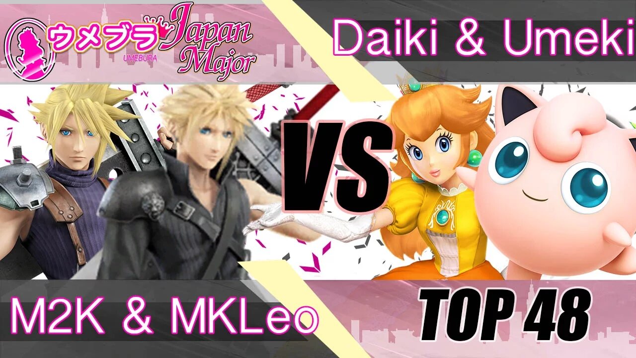 FOX MVG|MKLeo & Mew2King vs. Daiki & Umeki - Wii U Doubles Top 48 - Umebura Japan Major