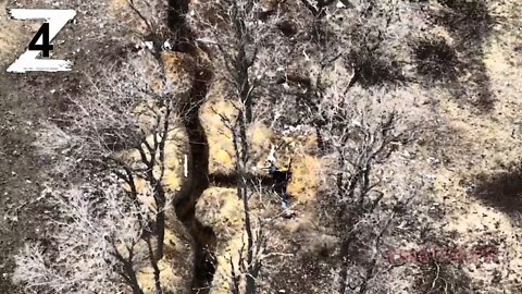 Ground assault on an extensive Ukrainian military trench position by LPR forces