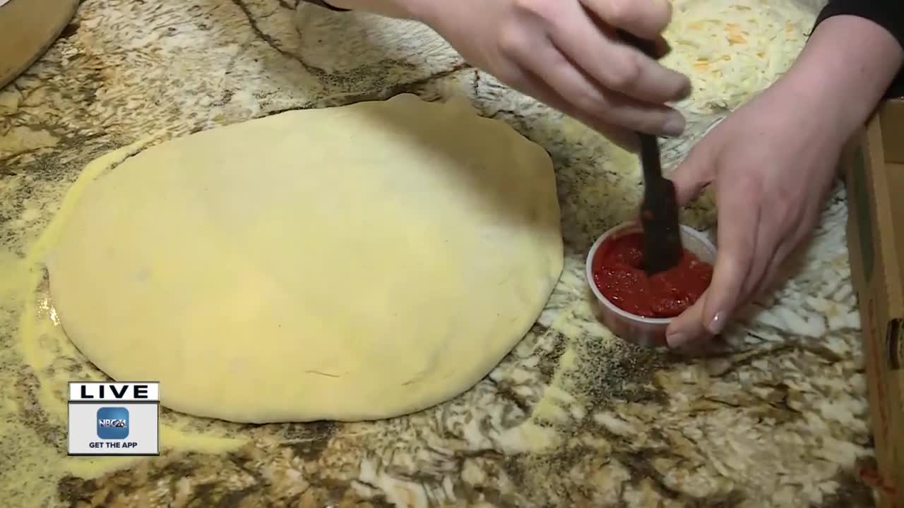 Step 3 Making Pizza with Glass Nickel Pizza