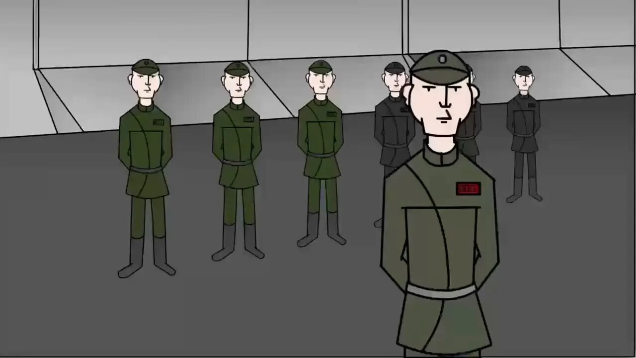 Darth Vader Intimidates The Death Star Crew