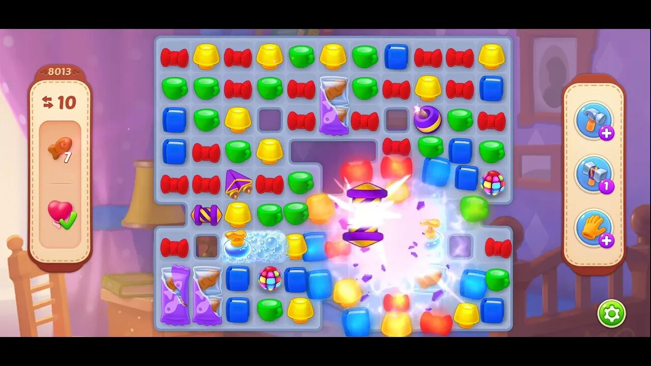 Playrix Homescapes Gameplay Walkthrough Level 8013