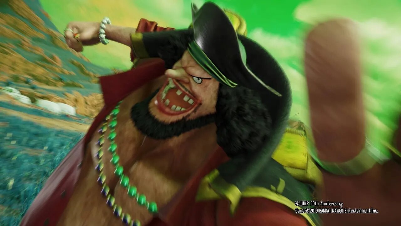 BLACKBEARD VS GOKU JUMP FORCE GAMEPLAY IN 4K