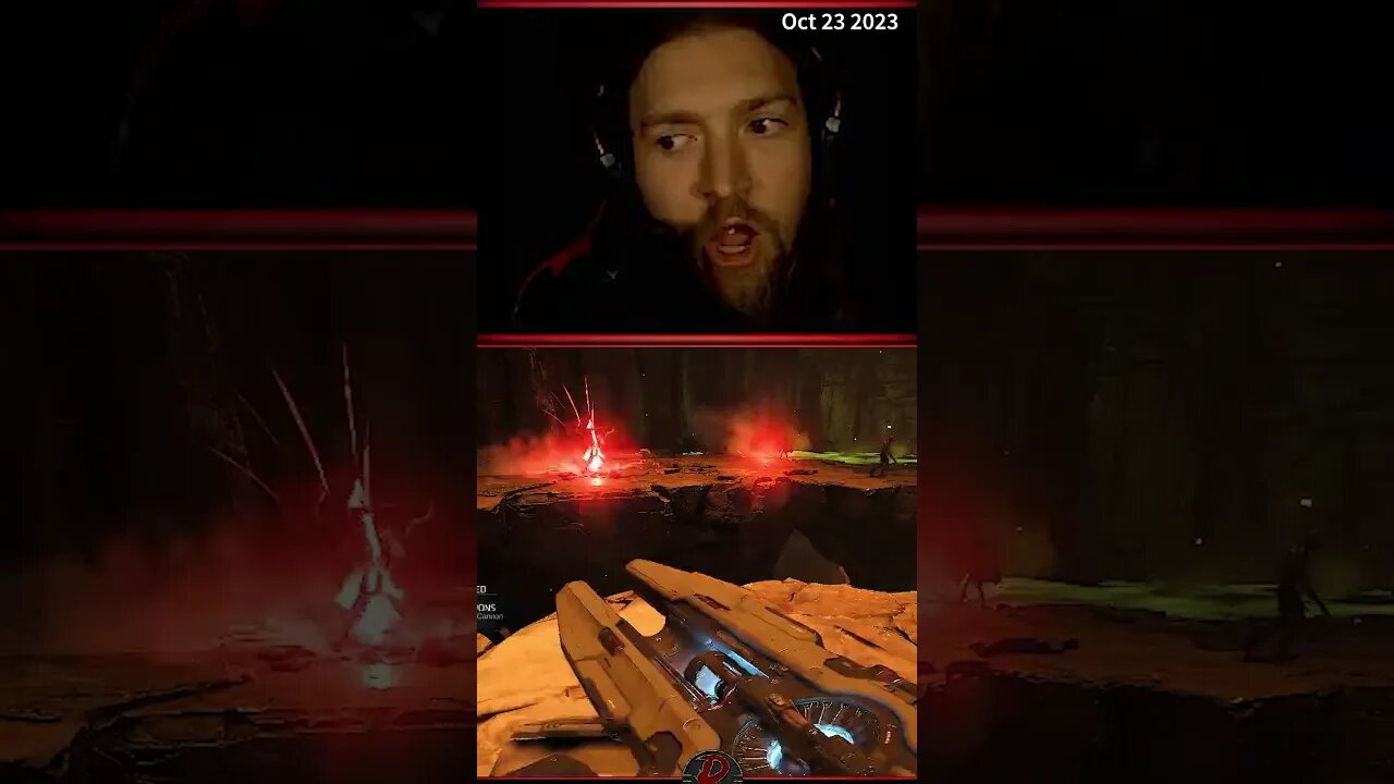 Gauss CannAHHHH - DOOM 2016 #gaming #streamer #funnymoments #twitchstream #react #funny #doomgame