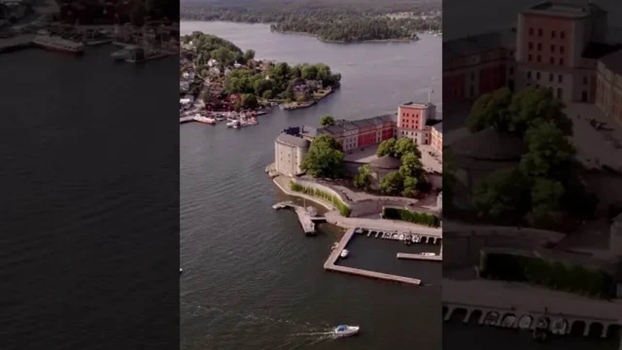 4k Drone Footage | Sweden | Vaxholm Short