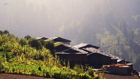 Tibetan healing sounds and beautiful natural scenery