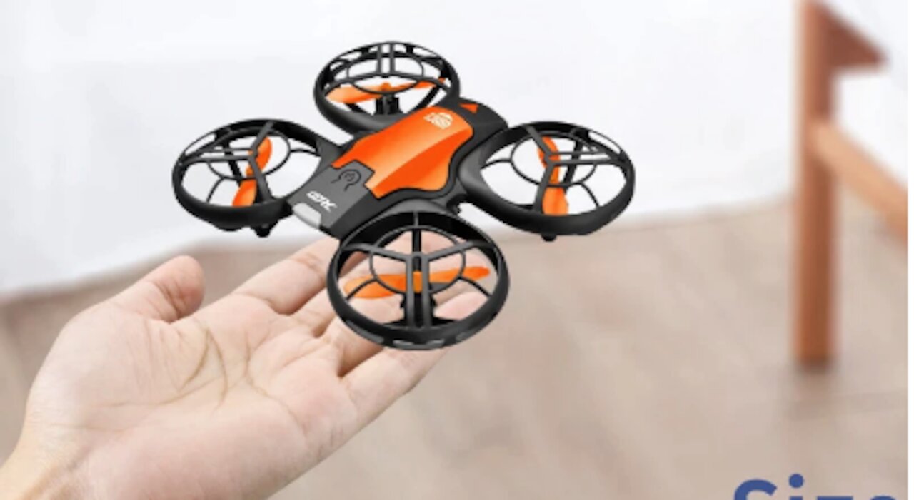 V8 New Mini Drone 4K 1080P HD Camera WiFi Fpv Air Pressure Height Maintain Foldable Quadcopter