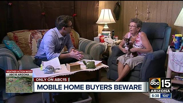 East Mesa mobile home park accused of fraud by residents