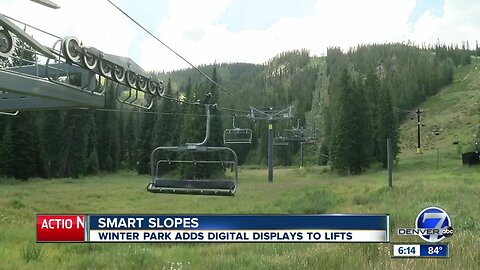 Ski lifts go high-tech in Winter Park with digital displays