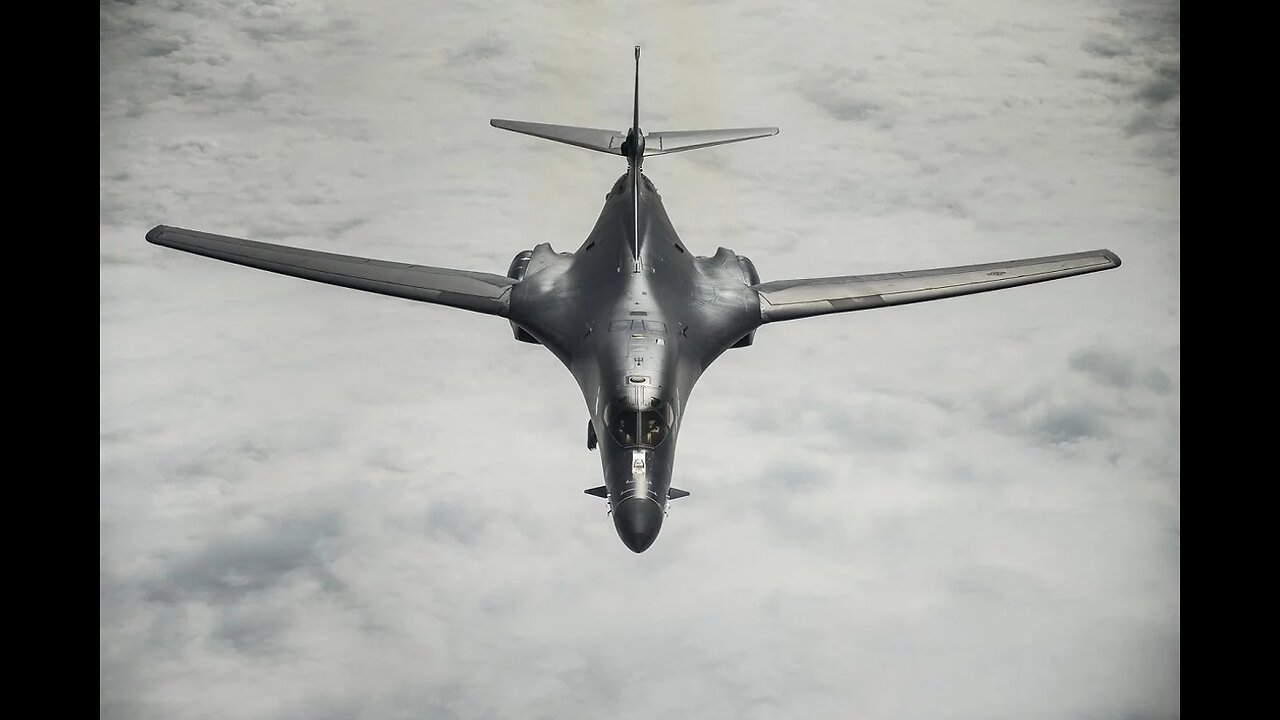 B-1B Lancer de la Fuerza Aérea de EE. UU. Volaron hoy en la región del Báltico