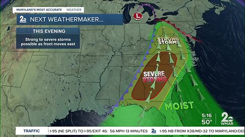 WMAR-2 News Weather Update