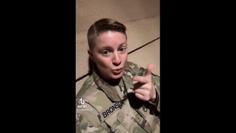 If Under 'Martial Law', Woke Soldier Implies She'll Shoot 'Good Ol' Boys' Who Don't Obey Her Orders