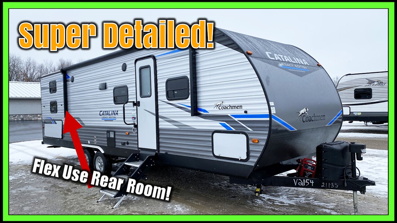 ADULT SIZED Sleepers!! 2021 Catalina 293QB Travel Trailer