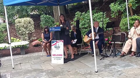 Jacobi Hospital 9/11 Tribute Event at Jacobi Hospital 9/11 memorial Garden Pelham Parkway 9/11/2023