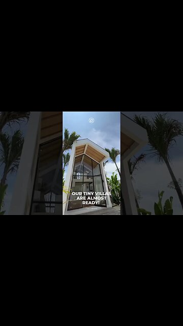 Brand New Bali’s Best Tiny Villas! 🌴 #shorts #architecture #tinyhouse #bali